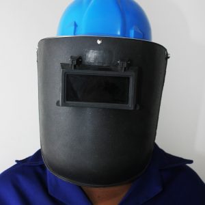 Safety cap welding helmet combo