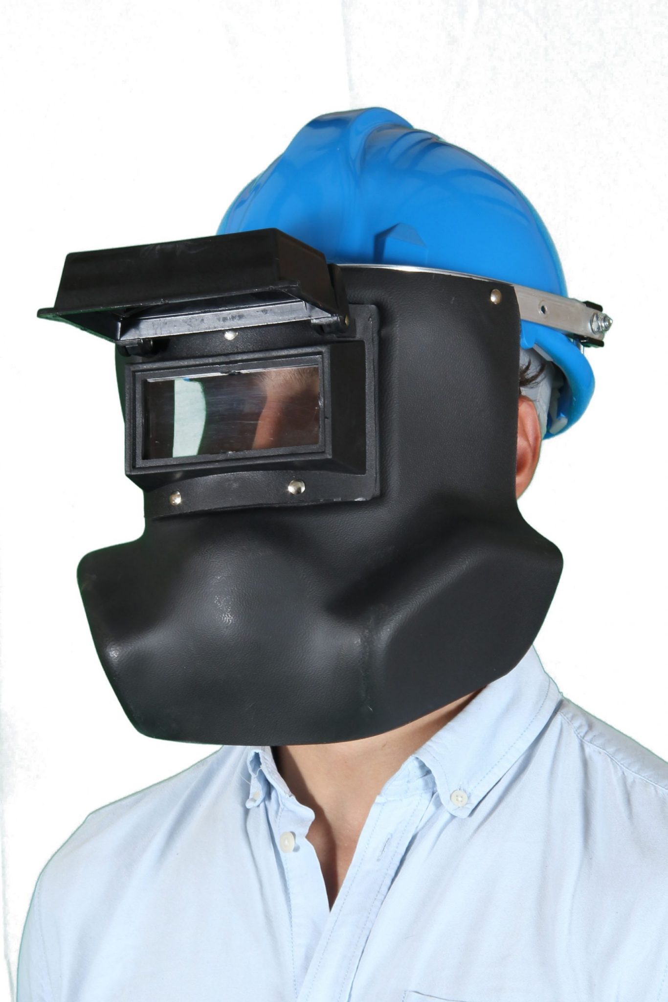 Safety Cap welding helmet combo for 3M Mask Falmit Fibreglass