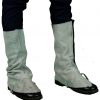 Chrome Leather Spats (Long)