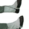 Chrome Leather Spats Buckle and Velcro (Short)